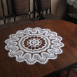 Вязанная  салфетка
